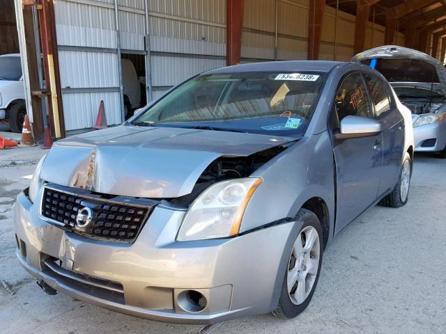 3N1AB61E78L760262 - 2008 NISSAN SENTRA 2.0 GRAY photo 2