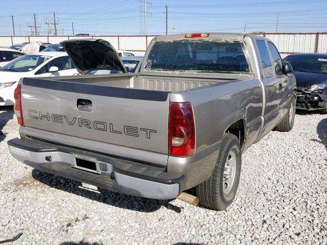 2GCEC19X431262454 - 2003 CHEVROLET SILVERADO BEIGE photo 4