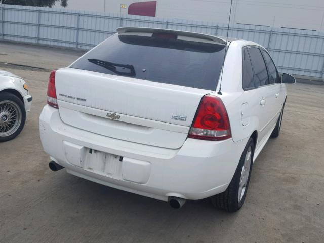 1G1ZW63136F251073 - 2006 CHEVROLET MALIBU MAX თეთრი ფოტო 4
