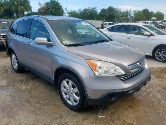 JHLRE48788C079027 - 2008 HONDA CR-V EXL SILVER photo 1