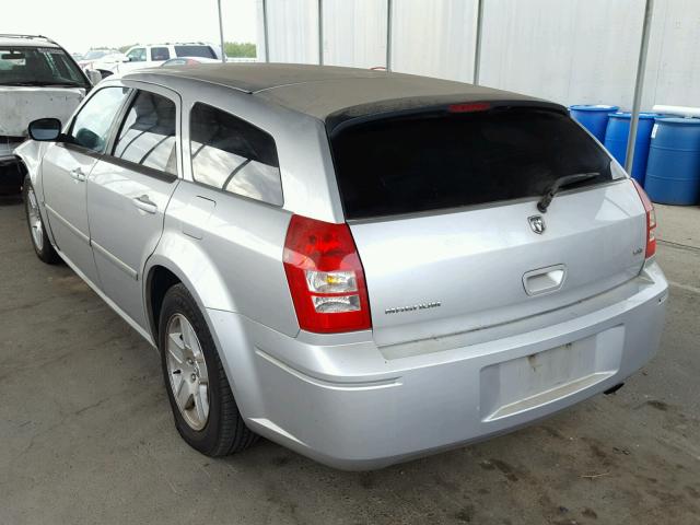 2D4FV47V76H442883 - 2006 DODGE MAGNUM SXT SILVER photo 3