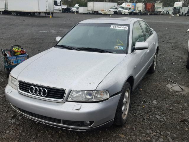 WAUED28D8XA227807 - 1999 AUDI A4 2.8 QUA SILVER photo 2