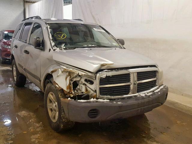 1D4HB38N65F600379 - 2005 DODGE DURANGO ST SILVER photo 1