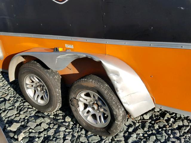 5UZBE1426CD022146 - 2012 UTILIMASTER TRAILER ORANGE photo 9