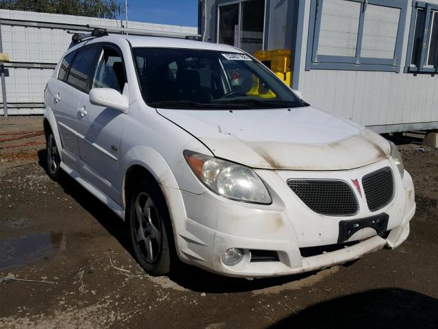 5Y2SL658X7Z430514 - 2007 PONTIAC VIBE WHITE photo 1