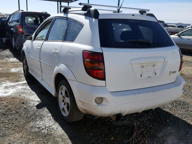 5Y2SL658X7Z430514 - 2007 PONTIAC VIBE WHITE photo 3