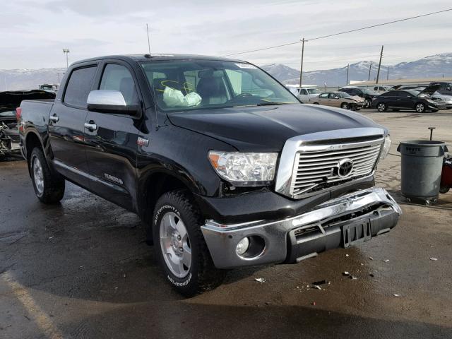 5TFHW5F18DX316435 - 2013 TOYOTA TUNDRA CRE BLACK photo 1