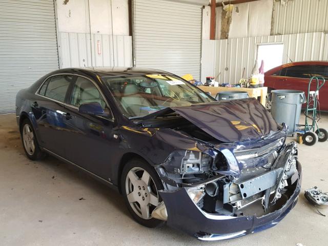 1G1ZJ577384228253 - 2008 CHEVROLET MALIBU 2LT BLUE photo 1