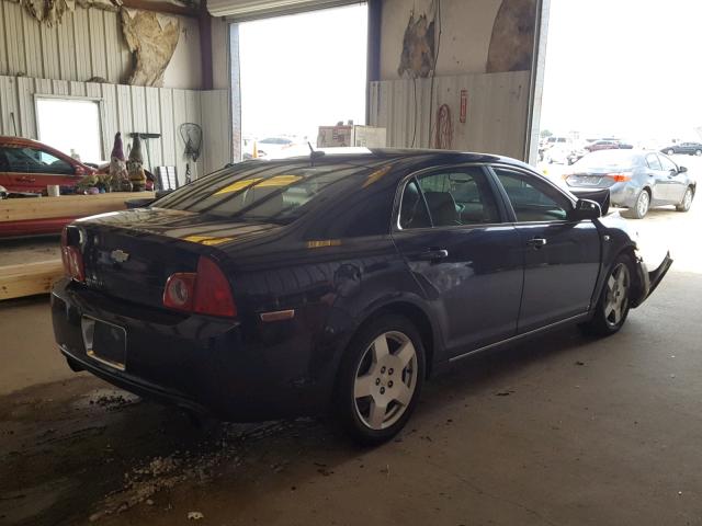 1G1ZJ577384228253 - 2008 CHEVROLET MALIBU 2LT BLUE photo 4