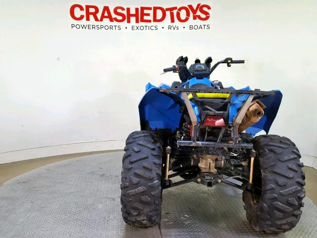 4XASVA856JB138185 - 2018 POLARIS SCRAMBLER BLUE photo 7