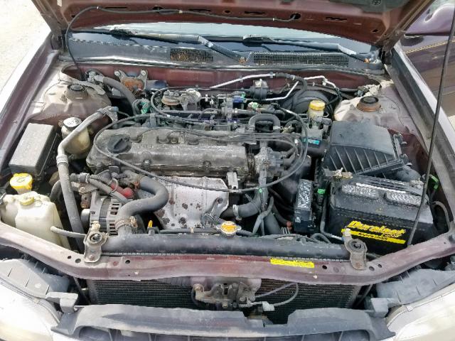 1N4DL01D8XC145358 - 1999 NISSAN ALTIMA XE MAROON photo 7