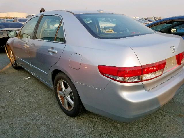 JHMCM56844C007483 - 2004 HONDA ACCORD EX SILVER photo 3