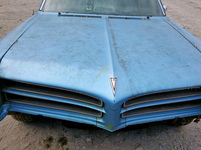 252696E222109 - 1966 PONTIAC CATALINA BLUE photo 7