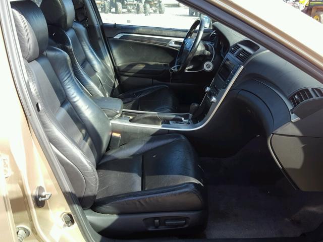 19UUA66294A017567 - 2004 ACURA TL GOLD photo 5