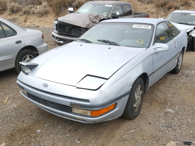 1ZVPT20C9L5217417 - 1990 FORD PROBE GL BLUE photo 2