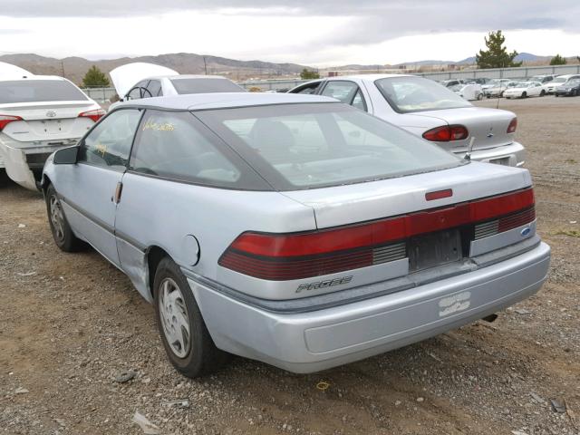 1ZVPT20C9L5217417 - 1990 FORD PROBE GL BLUE photo 3