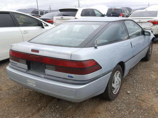 1ZVPT20C9L5217417 - 1990 FORD PROBE GL BLUE photo 4