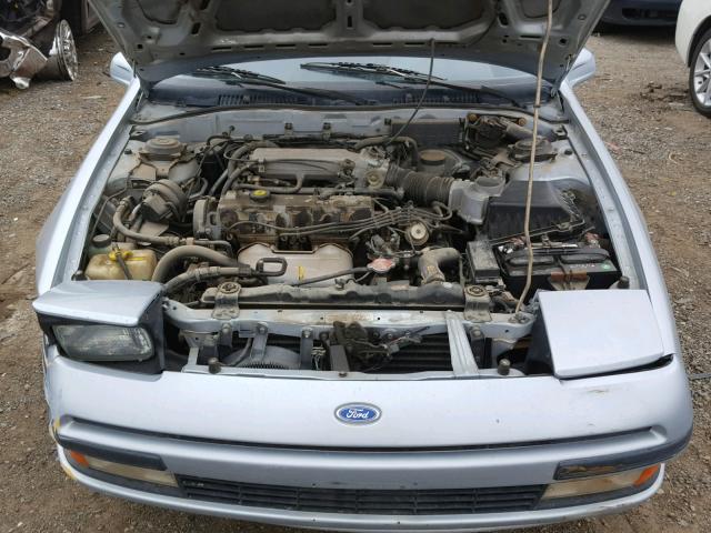 1ZVPT20C9L5217417 - 1990 FORD PROBE GL BLUE photo 7