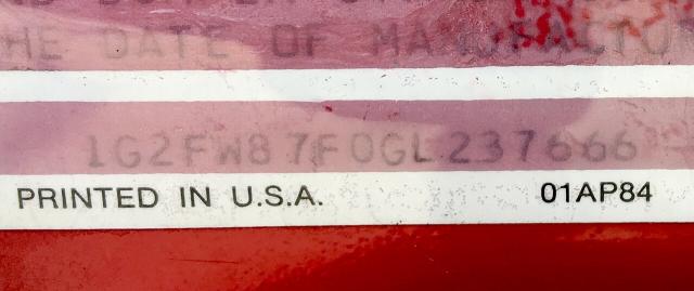 1G2FW87F0GL237666 - 1986 PONTIAC FIREBIRD T RED photo 10