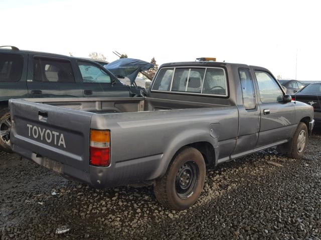 JT4RN93P1P5083330 - 1993 TOYOTA PICKUP 1/2 GRAY photo 4