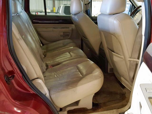 5LMEU68H44ZJ13421 - 2004 LINCOLN AVIATOR 栗色 照片 6