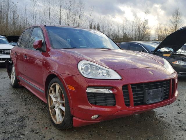 WP1AD29P29LA62269 - 2009 PORSCHE CAYENNE GT RED photo 1