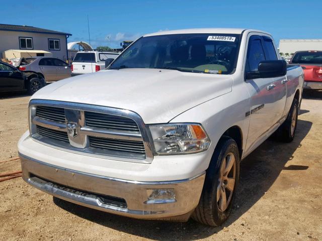 1C6RD6GT4CS276969 - 2012 DODGE RAM 1500 S WHITE photo 2