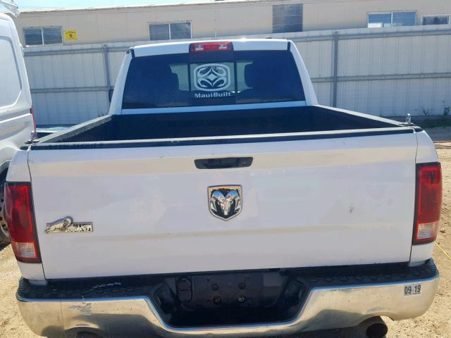 1C6RD6GT4CS276969 - 2012 DODGE RAM 1500 S WHITE photo 6