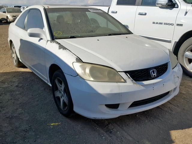 1HGEM22944L008237 - 2004 HONDA CIVIC EX WHITE photo 1