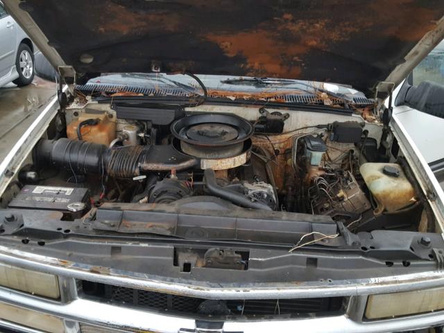 1GNGK26N9NJ332101 - 1992 CHEVROLET SUBURBAN WHITE photo 7