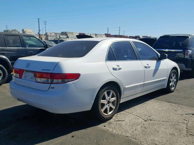 1HGCM66553A091886 - 2003 HONDA ACCORD EX WHITE photo 4