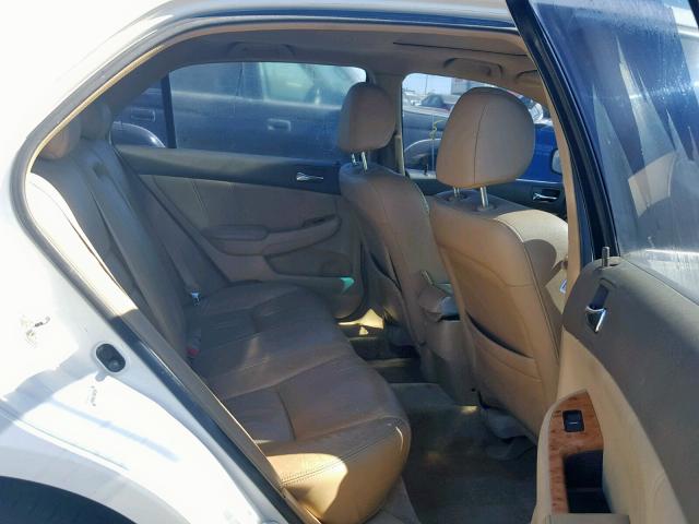 1HGCM66553A091886 - 2003 HONDA ACCORD EX WHITE photo 6