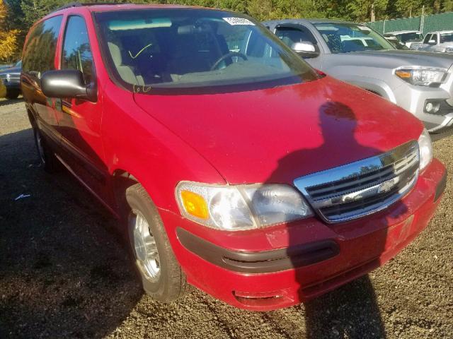 1GNDX03E51D167170 - 2001 CHEVROLET VENTURE RED photo 1