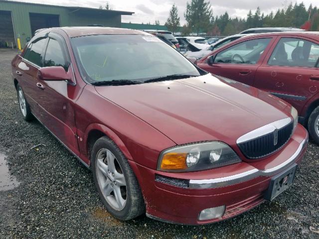 1LNHM87A7YY757393 - 2000 LINCOLN LS 勃艮第红 照片 1