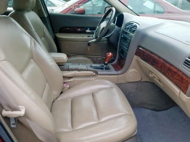 1LNHM87A7YY757393 - 2000 LINCOLN LS 勃艮第红 照片 5