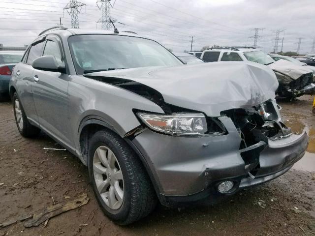 JNRAS08W45X215841 - 2005 INFINITI FX35 GRAY photo 1