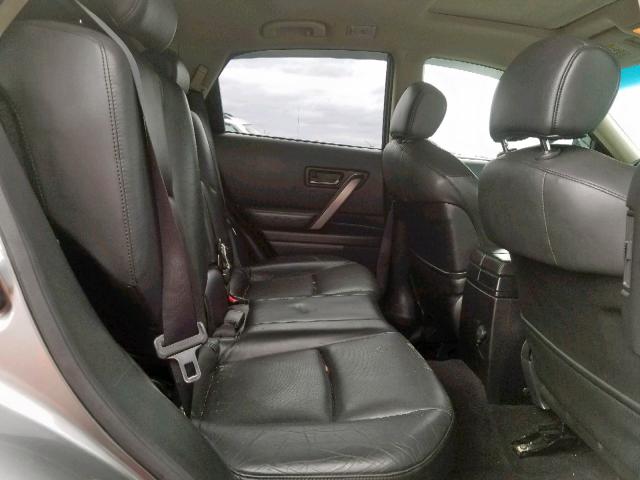 JNRAS08W45X215841 - 2005 INFINITI FX35 GRAY photo 6