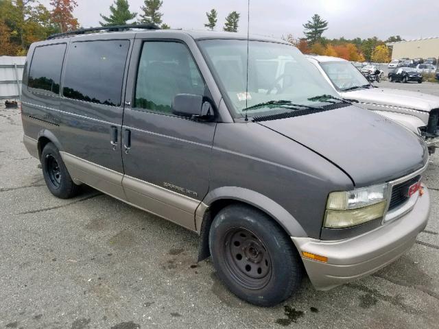 1GKEL19XX2B501301 - 2002 GMC SAFARI XT GRAY photo 1