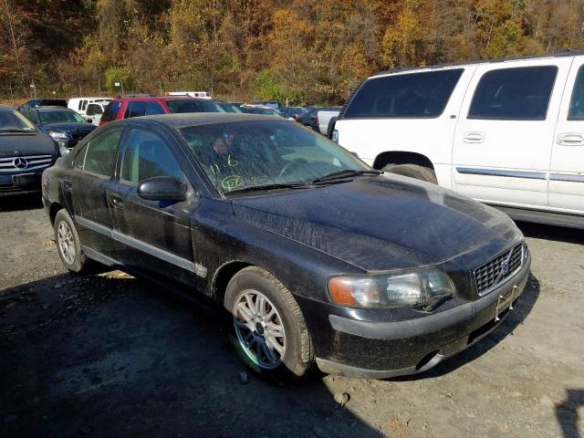 YV1RS61T032268563 - 2003 VOLVO S60 BLACK photo 1