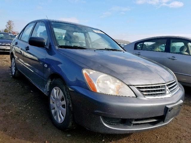 JA3AJ26E46U070729 - 2006 MITSUBISHI LANCER ES GRAY photo 1