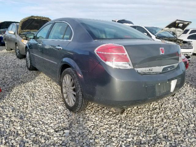 1G8ZV57707F126756 - 2007 SATURN AURA XR GRAY photo 3