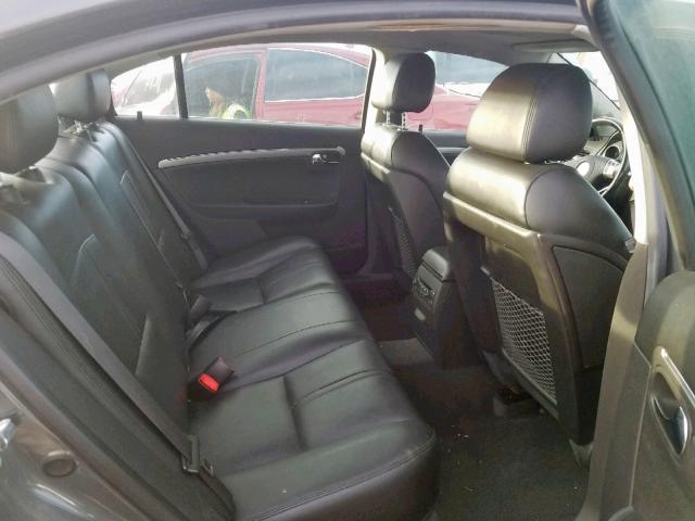 1G8ZV57707F126756 - 2007 SATURN AURA XR GRAY photo 6