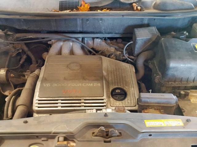 JT6GF10U6Y0078453 - 2000 LEXUS RX 300 GOLD photo 7