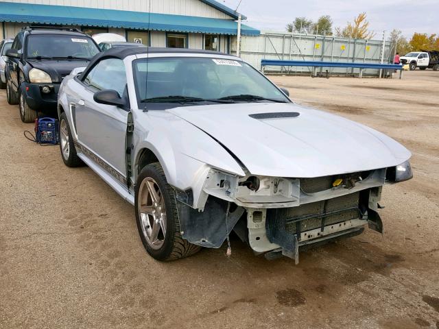 1FAFP45X3YF287030 - 2000 FORD MUSTANG GT SILVER photo 1