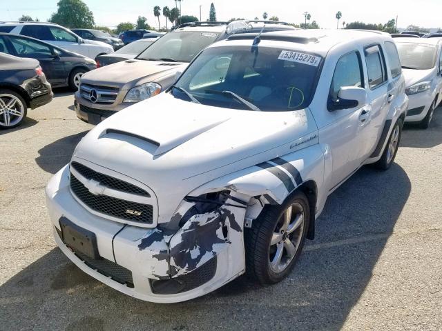 3GNDA23D27S578636 - 2007 CHEVROLET HHR LT WHITE photo 2