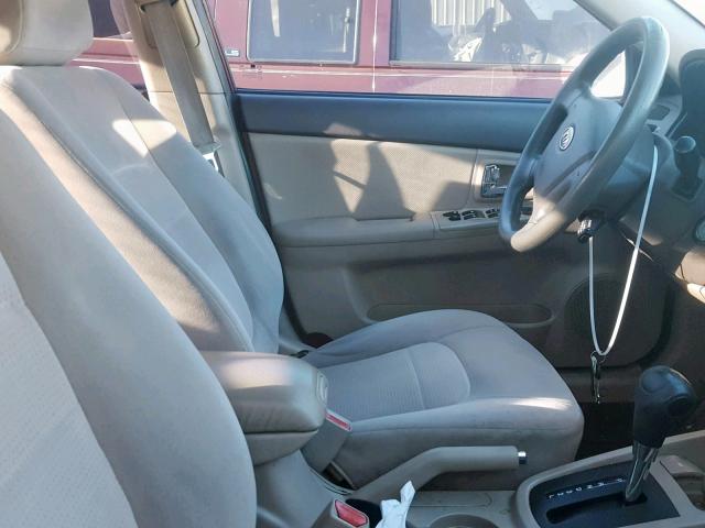 KNAFE121585562107 - 2008 KIA SPECTRA EX RED photo 5