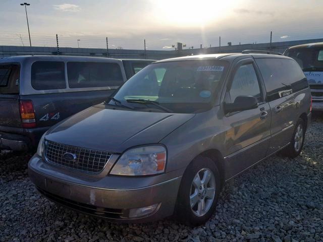 2FMZA52275BA69785 - 2005 FORD FREESTAR S GRAY photo 2