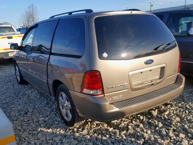 2FMZA52275BA69785 - 2005 FORD FREESTAR S GRAY photo 3