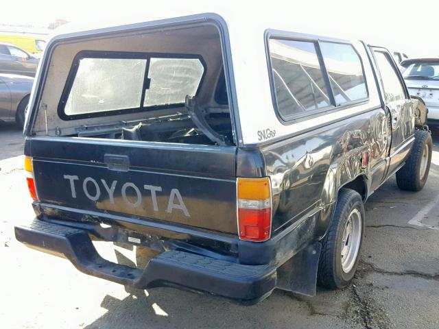 JT4RN50A4J5145013 - 1988 TOYOTA PICKUP 1/2 BLACK photo 4