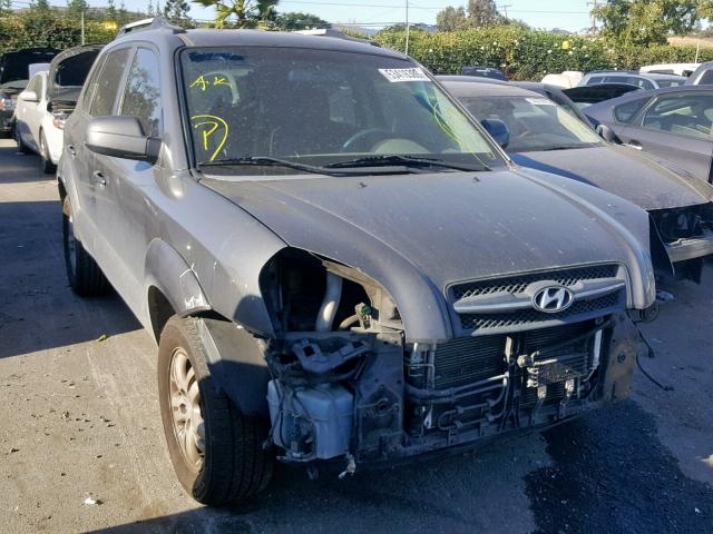 KM8JN12D77U522022 - 2007 HYUNDAI TUCSON SE GRAY photo 1